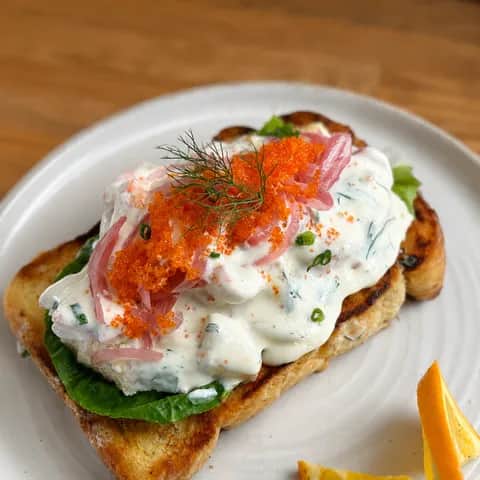 Skagenrora Shrimp Toast
